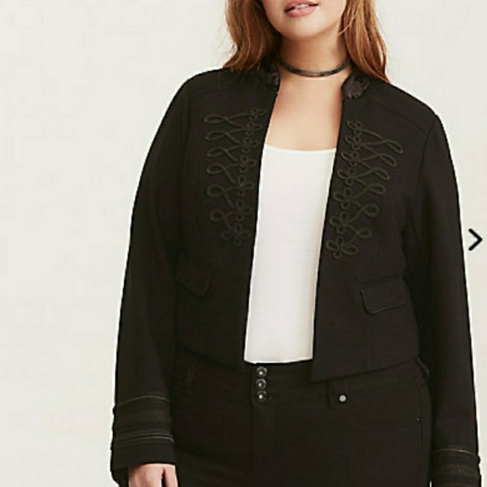 Torrid Military Jacket NWT